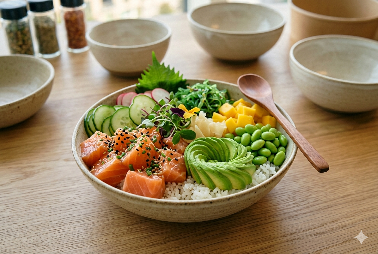Poke bowl Åarhus: en lille pause med smag midt i hverdagen